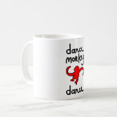 dans-dans koffiemok (Voorkant links)