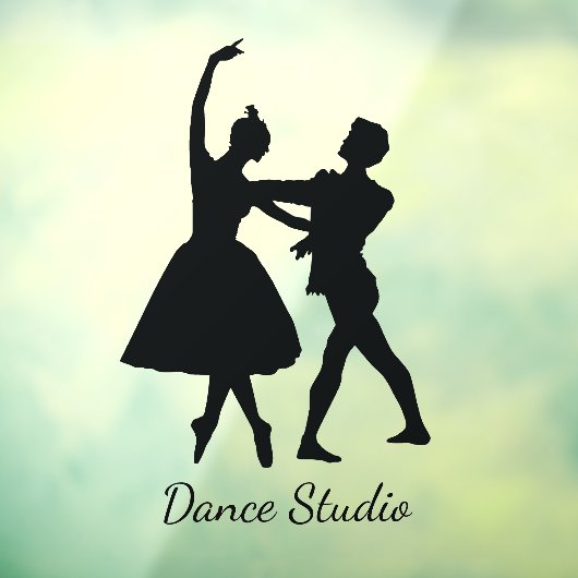 Dans dansend Design Window Cling Raamsticker (Vel 3)