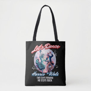 Dans de Harris Walz 2024 Liberty en Uncle Sam Draagtas
