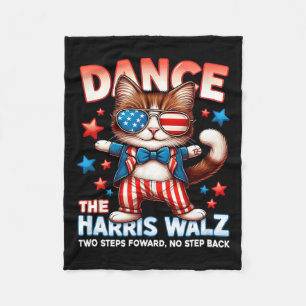 Dans de Harris Wheimer Grappige Kat Dames Kamala H Fleece Deken