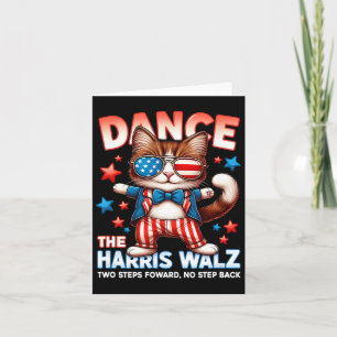 Dans de Harris Wheimer Grappige Kat Dames Kamala H Kaart