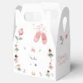 Dans & draai meisje verjaardagsfeest bedankdoosjes (Geopend)