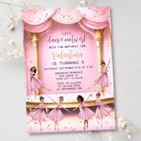 Dans & Draai Roze Ballet Stage Ballerina Verjaarda