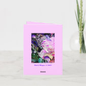 Dans Dreams, carte de visite (Dos)