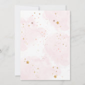 Dans en draai schattige ballerina ballet kind verj kaart (Achterkant)