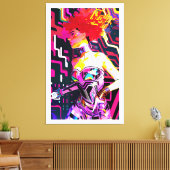 Dans Futures Canvas Afdruk (Insitu (Woonkamer))