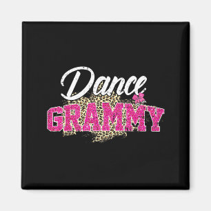 Dans Grammy luipaard grappig dansende Grammy moede Magneet