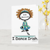 Dans het Iers Kaart (Gele Bloem)