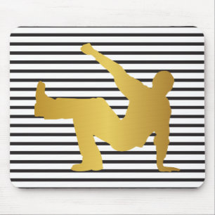 Dans Hip Hop Break Dans Moderne Strepen Muismat