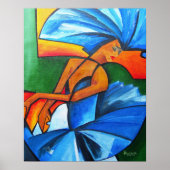 Dans in blauw 2008 poster (Voorkant)