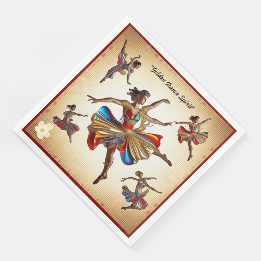 Dans in bloei servet (Hoek)