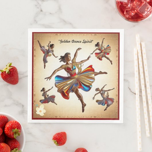 Dans in bloei servet (Insitu)