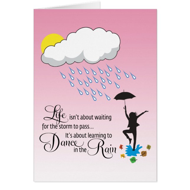 Dans in de regen (Voorkant)
