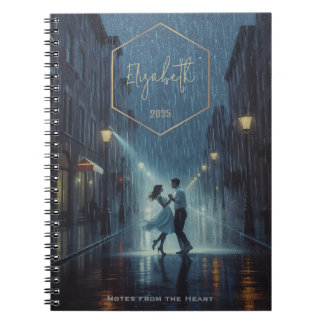 Dans in de regen - Notitieboek & Planner