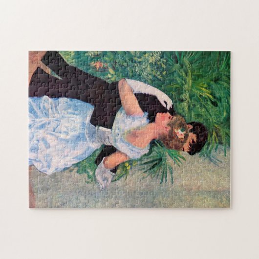 Dans in de stad door Pierre-Auguste Renoir Legpuzzel (Horizontaal)