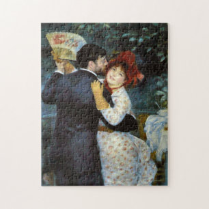 Dans in het land door Pierre-Auguste Renoir Legpuzzel