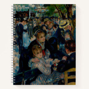 Dans in Le Moulin de la Galette - Auguste Renoir Notitieboek