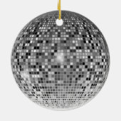 Dans in nostalgie met onze Disco Ball Keramisch Ornament (Achterkant)