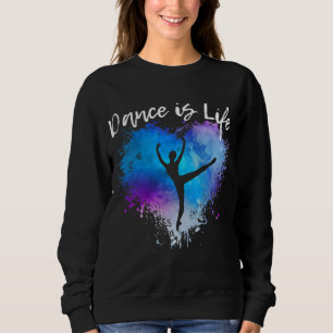 DANS IS HET LEVEN Ballet Dancing Ballerinan Tween  Trui
