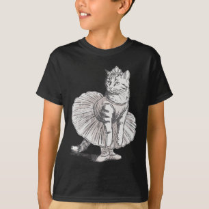 Dans Kat Schattigee Dans Dansen T-shirt