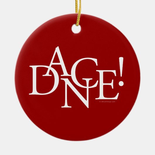 Dans! Keramisch Ornament (Voorkant)