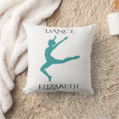 Dans kussen met persoonlijke naam. (Deken)