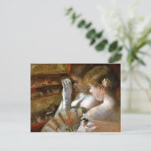 Dans la boîte de Mary Cassatt Carte postale (Debout devant)