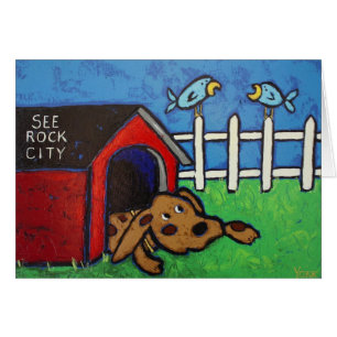 dans la carte de chenil