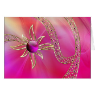 Dans la carte de pliage radiant