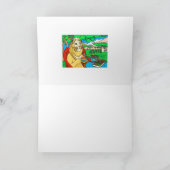 Dans la carte de voeux de jungle (Intérieur)