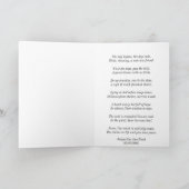 Dans La Carte De Voeux Tranquille (Intérieur)