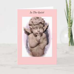 Dans La Carte De Voeux Tranquille