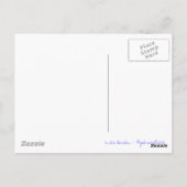 Dans la carte postale de jardin (Dos)