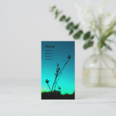 Dans la carte rêveuse de profil (Debout devant)