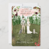 Dans La Faire-part de mariage Forestière - Avec Ch (Devant)
