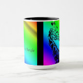 Dans la jungle (Giraffe) ~ Mug de café (Centre)