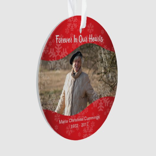 Dans la mémoire affectueuse photo commémorative (devant)