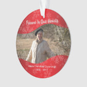 Dans la mémoire affectueuse photo commémorative (devant)