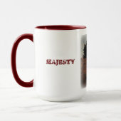 "Dans la mémoire du commandant" tasse (Gauche)