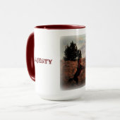 "Dans la mémoire du commandant" tasse (Devant gauche)