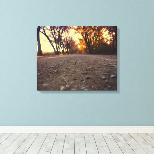 dans la toile de terre (Insitu (Plancher de Bois))