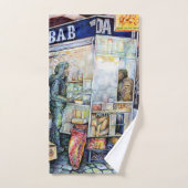 Dans l'amour avec le problème, qnd in Trouble avec (Serviette à main)