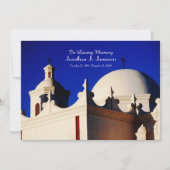 Dans l'amour du service de mémoire Invitation Égli (Devant)