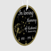 Dans l'amour Mémoire Mort Anniversaire Mari (devant)