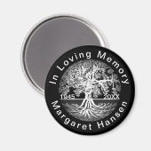 Dans l'arbre de mémoire amoureuse de la vie Magnet (Recto/Verso)