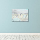 Dans l'Art de Toile de Vent (Insitu (Plancher de Bois))