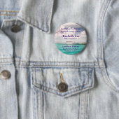 Dans le badge nominatif de croisière de port (En situation)