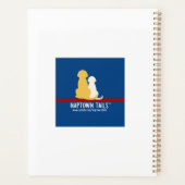 Dans le Blue Golden Retriever Planner (Dos)