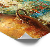 Dans le Boudoir par Hans Zatzka - affiche (Coin)