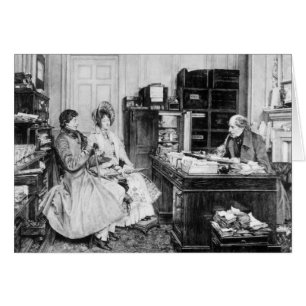 Dans le bureau de l'avocat-conseil